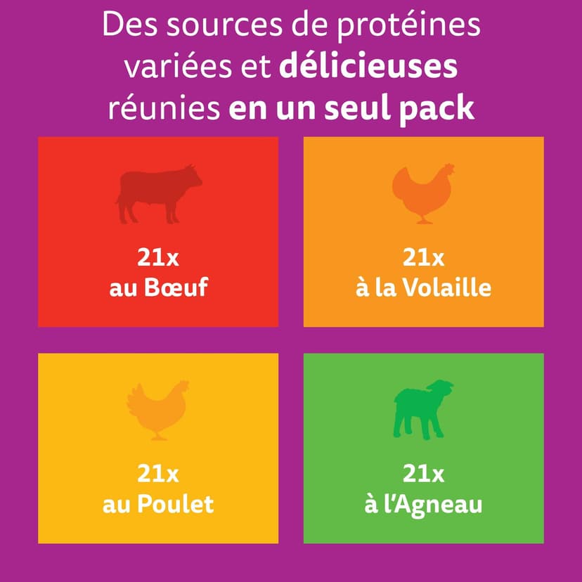 WHISKAS Aliment humide en sauce Chat junior 84x85g Les Repas Classiques - 8