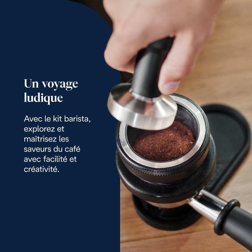 De'Longhi La Specialista Arte EC9155.W, Cafetera Expresso Manual, Tecnología de Molido con Sensor y 8 Ajustes, Control Activo de la Temperatura, Espumador de Leche MyLatte Art, 1550 W, Blanco - 7