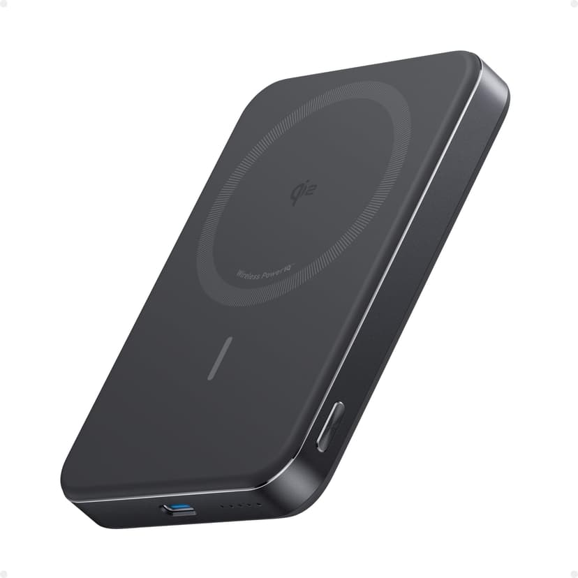 Anker MagGo Batterie Externe Magsafe Certifiée Qi2 15W Magnétique Ultra-Fine 10000 mAh, Chargeur Compatible MagSafe Ultra Rapide, Design Ergonomique, Uniquement pour iPhone 17 Pro Max 16/15/14 - 1