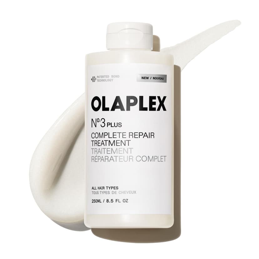 Olaplex N°.3PLUS Complete Repair Treatment: Pre-Shampoo, Repairs Damage & Future Breakage | 3 Minutes, 3 Bonds, 3X Stronger, 3X Softer | For Coily, Curly, Straight, and Wavy, 250 mL / 8.5 Fl Oz - 1