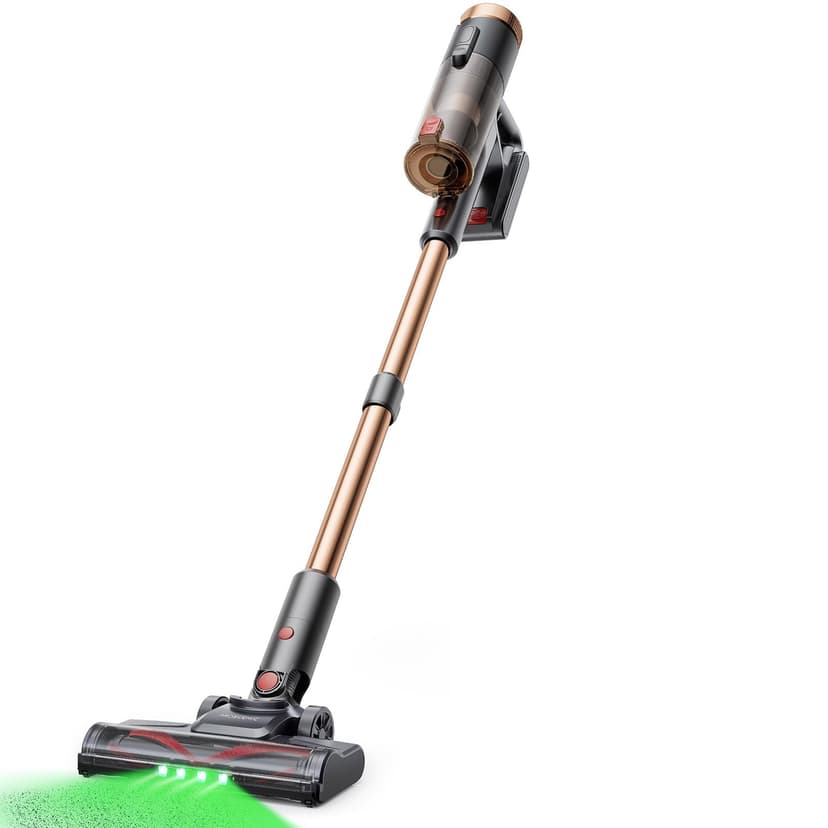 Proscenic P11 Ultra+ Cordless Vacuum Cleaner, 50 KPa 50 Mins 500 W Powerful Cordless Vacuum Cleaner, Anti-Tangle Brush, Lightweight Telescopic Vacuum Cleaner for Carpets, Animal Hair, Hard Floor and - 1