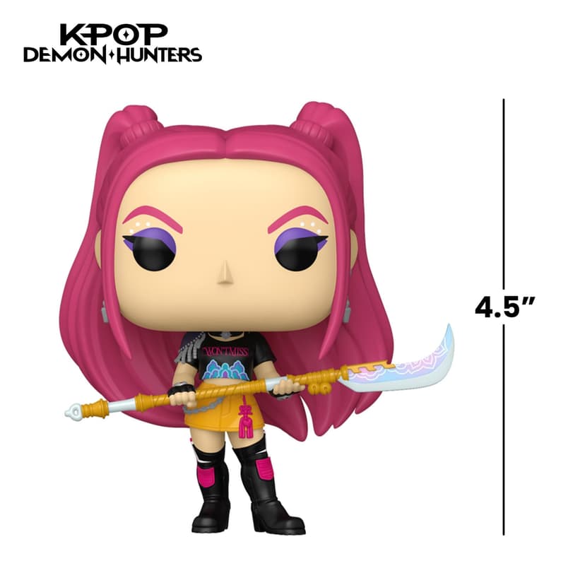 Funko Pop Animation: Kpop Demon Hunters - Mira - Figurine en Vinyle à Collectionner - Idée de Cadeau - Produits Officiels - 3