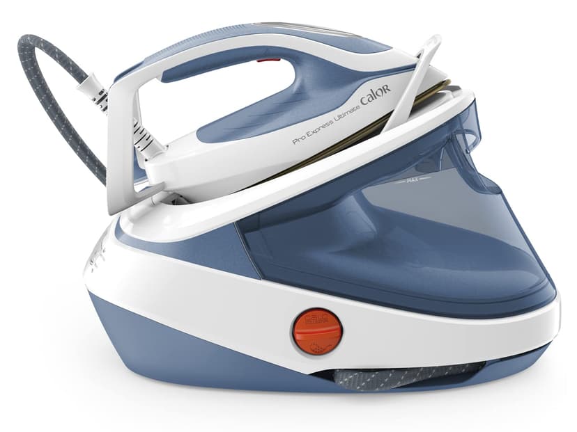 Calor Pro Express Ultimate Steam Generator, Pressure 7.6 bar, Steam 155 g/min, Pressing 580 g/min, Technology without adjustments, Vertical Steaming, Made in France GV9710C0 - 1