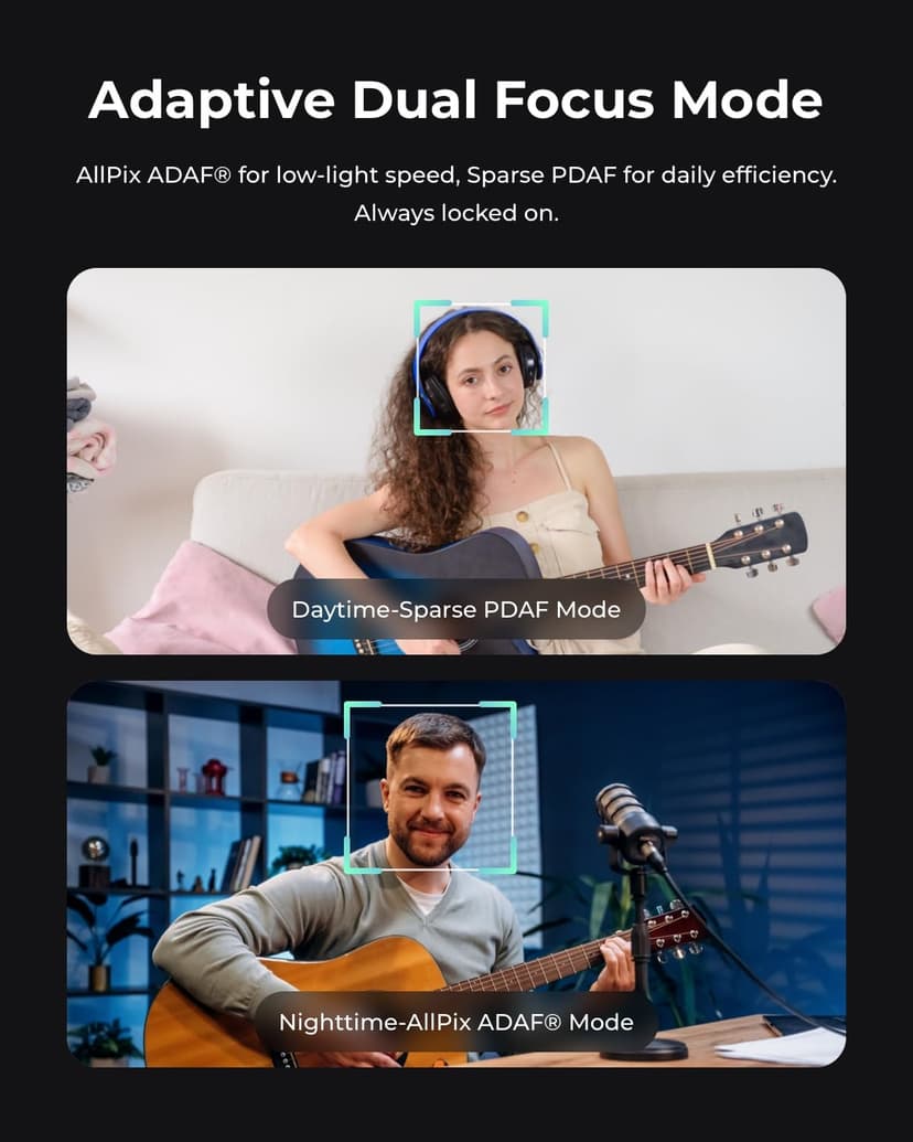 OBSBOT Tiny 3 AI-Powered Spatial Audio 4K Webcam, AI Tracking PTZ Camera with 1/1.28" Sensor, Tri-Mic, Voice & Gesture Control, 120FPS, HDR, Web Cam for PC, Laptop, Streaming, Meeting, Switch 2, etc. - 8