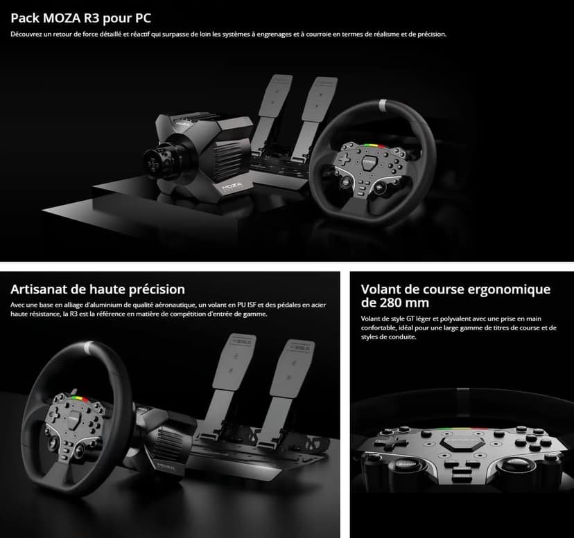 MOZA R3 Racing Set - PC Version - 6
