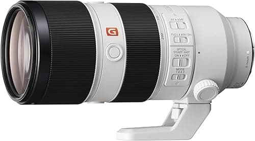 Sony SEL70200GM – Obiettivo teleobiettivo FE 70-200 mm f/2,8 GM OSS per full frame e APS-C(attacco E, Ideale per la fotografia sportiva e di ritratti, compatibile con la serie A7, ZV-E10, A6000)