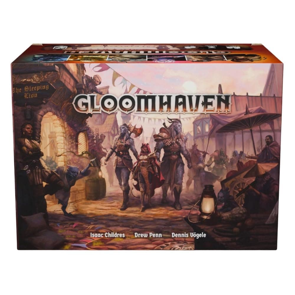 Cephalofair Games | Gloomhaven 2nd Edition | Board Game | Ages 14+ | 1-4 Players | 30 Minutes Playing Time