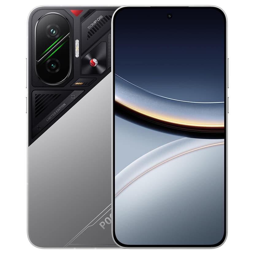 POCO F7 Smartphone, 12GB+256GB, White, Flagship Snapdragon® 8s Gen 4, 6500mAh Battery, 50MP Sony Camera with OIS, 6.83" 1.5K 120Hz AMOLED Display (No Power Adapter Included) - 5