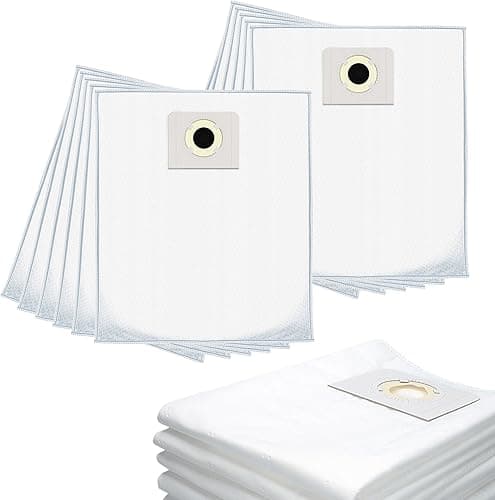 Sillar 12x Vacuum cleaner bags compatible with MAKITA VC2…