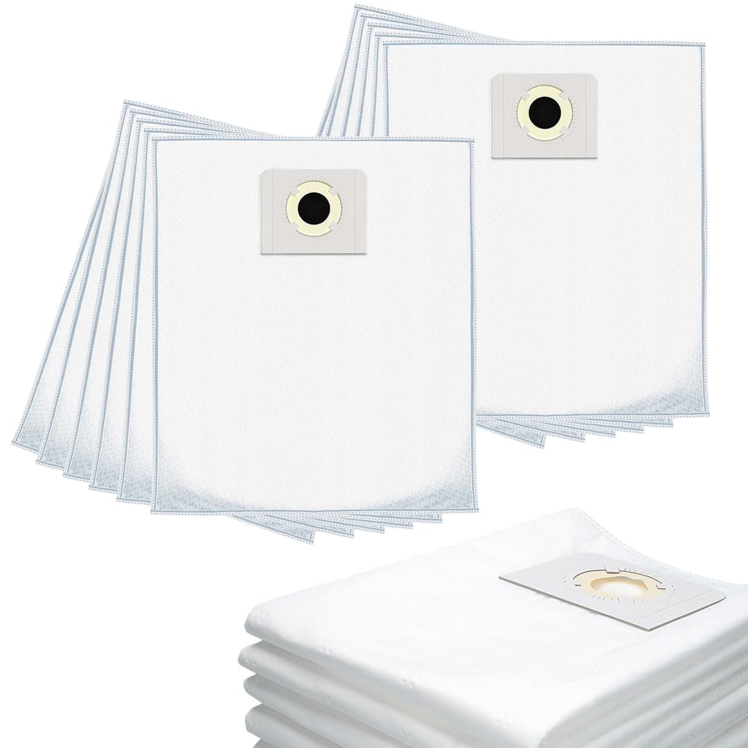 Sillar 12x Vacuum cleaner bags compatible with MAKITA VC2…