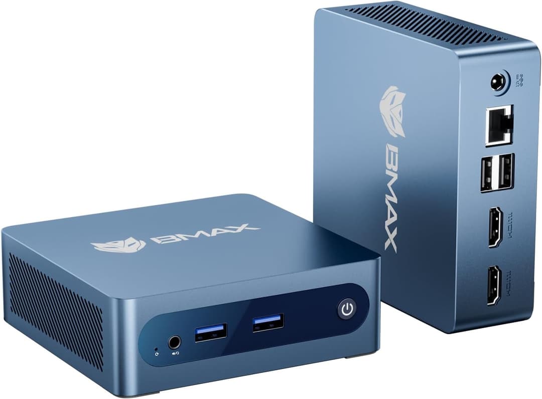 BMAX Mini PC B1 Plus Intel Celeron J3355 6GB LPDDR3, 128G…
