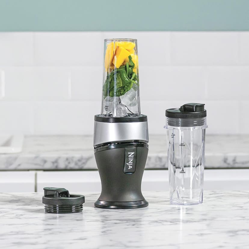 NINJA Blender QB3001 Blender & Smoothie Maker silver black (QB3001EUS) - 6