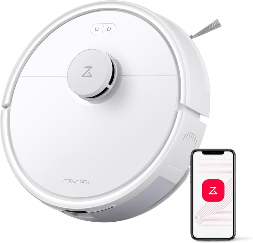 roborock Q7 L5 Aspirateur Robot, 8000 Pa Aspiration HyperForce, Double Anti-emmêlement, Navigation LiDAR Précise, Zone Interdite Intelligente, Cartographie Multi-Niveaux, Recharge Auto, APP/Alexa - 1