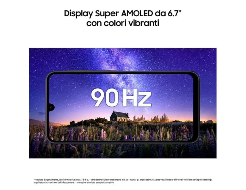 Samsung Galaxy A17 4G 128GB/4GB Double SIM Noir - 4
