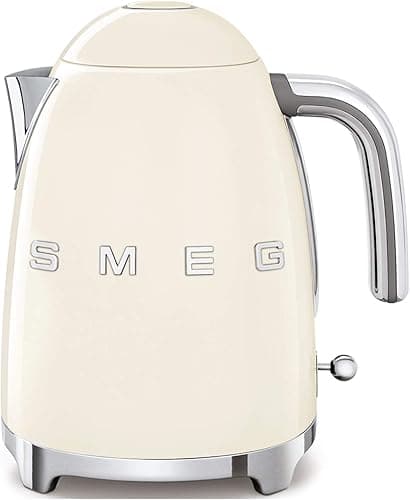 Electric Kettle with a Capacity of 1.7l and a Power of 2400 W from Smeg KLF03CREU - Cream
