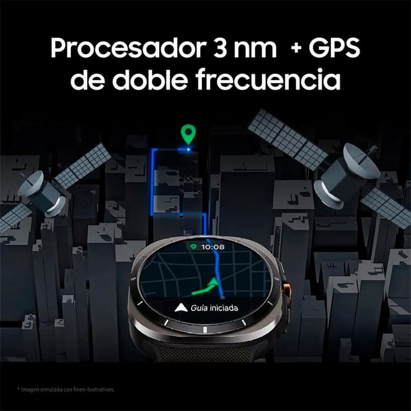 Samsung Galaxy LTE (2025) Ultra Smart Watch, taille du boîtier 47 mm, argent - 7