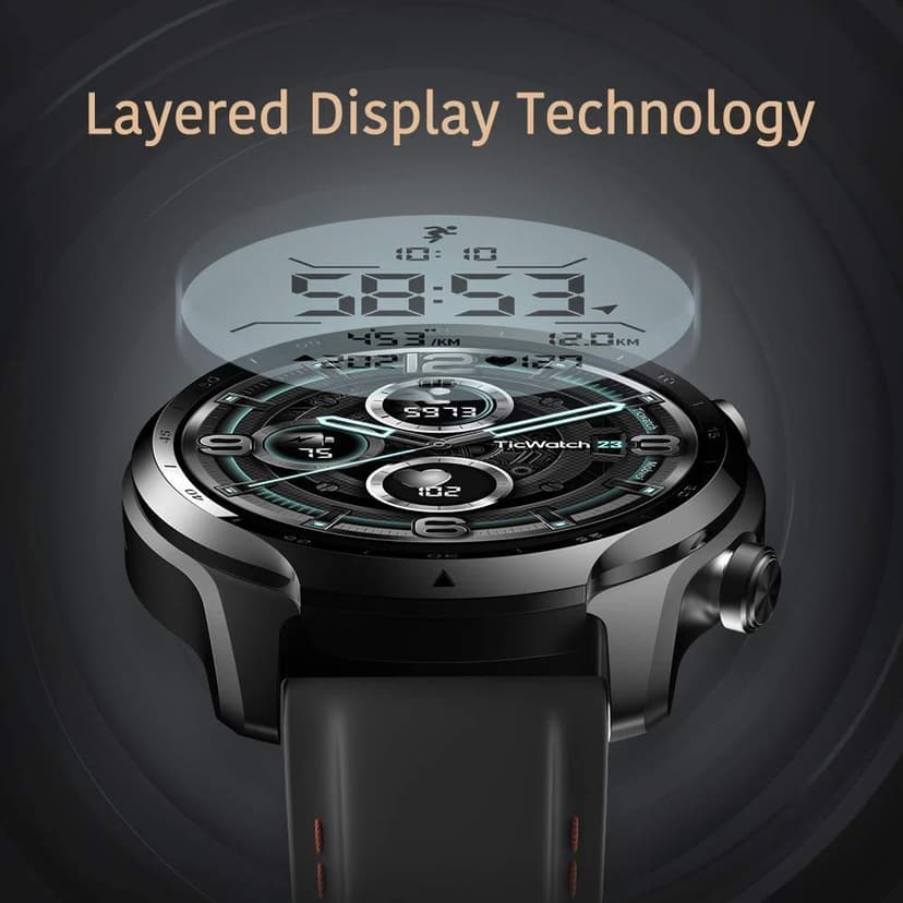 Ticwatch Pro 3 GPS - Smartwatch Shadow Black - 2