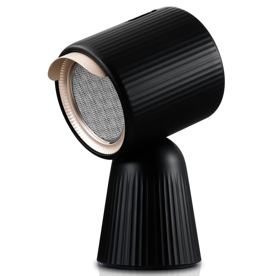 SNDOAS Hotte Aspirante Portable, Mini Hotte Aspirante 180 m³/h Puissance d'aspiration élevée, 3 Vitesses, Mode Recyclage avec Filtre à Charbon, Pour la Cuisine en Plein Air, Les Petites Cuisines