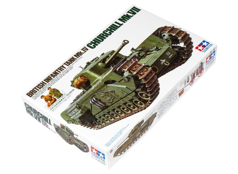 Tamiya Char d'infanterie Britannique MK.IV Churchill MK.V… - 1