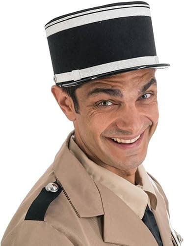 Chaks - KÉPI MARÉCHAL Film Gendarme Saint Tropez Adult - Costume Accessory - Cosplay for Carnival - Theme(s):
