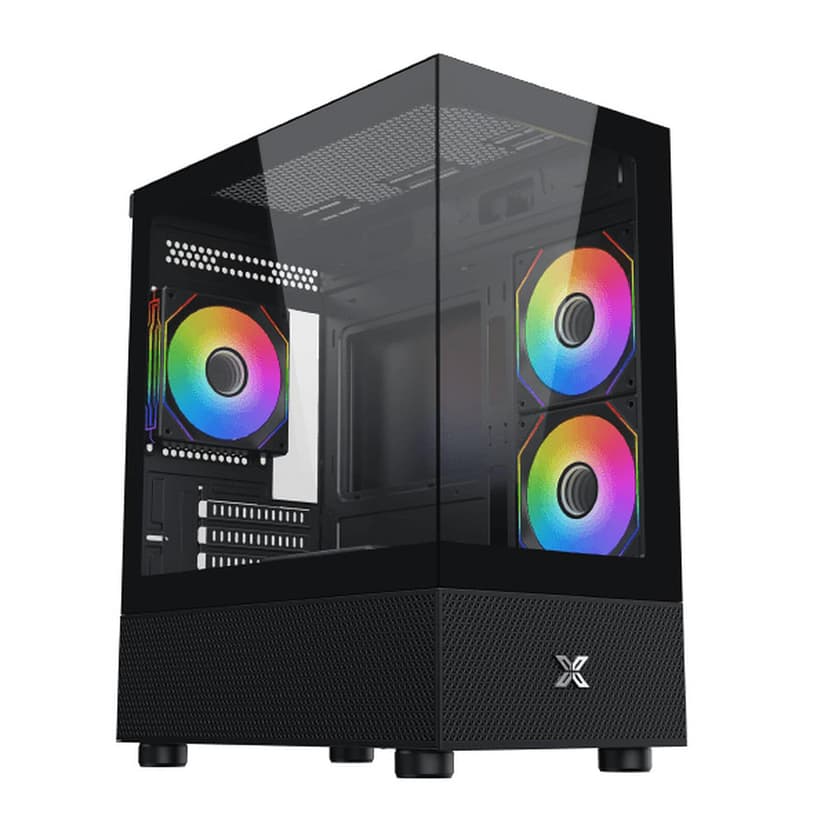 Xigmatek Alphard M Mini Tower Computer Case (Black) - 1