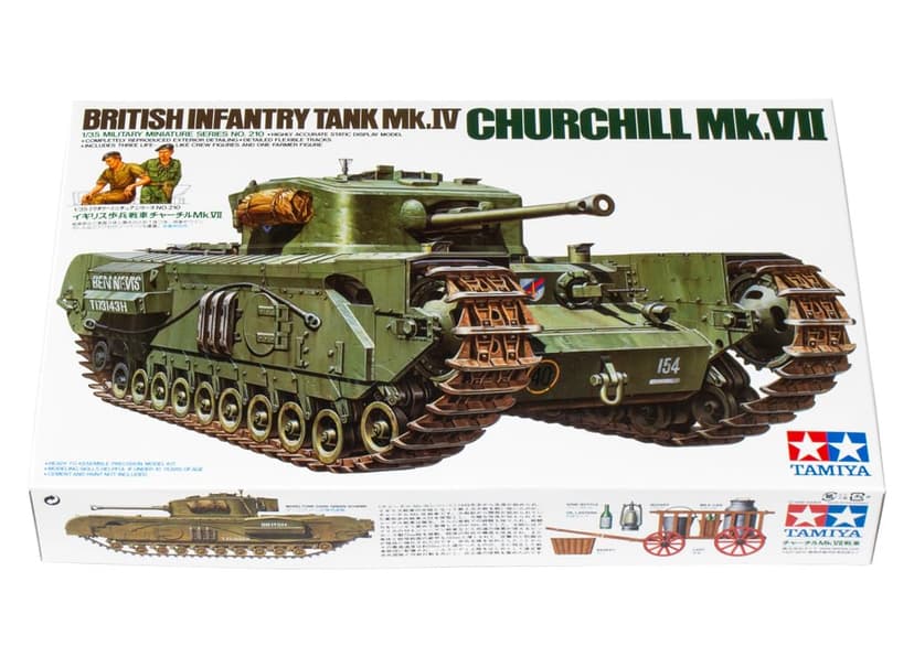 Tamiya Char d'infanterie Britannique MK.IV Churchill MK.VII à l'échelle 1:35 - 8