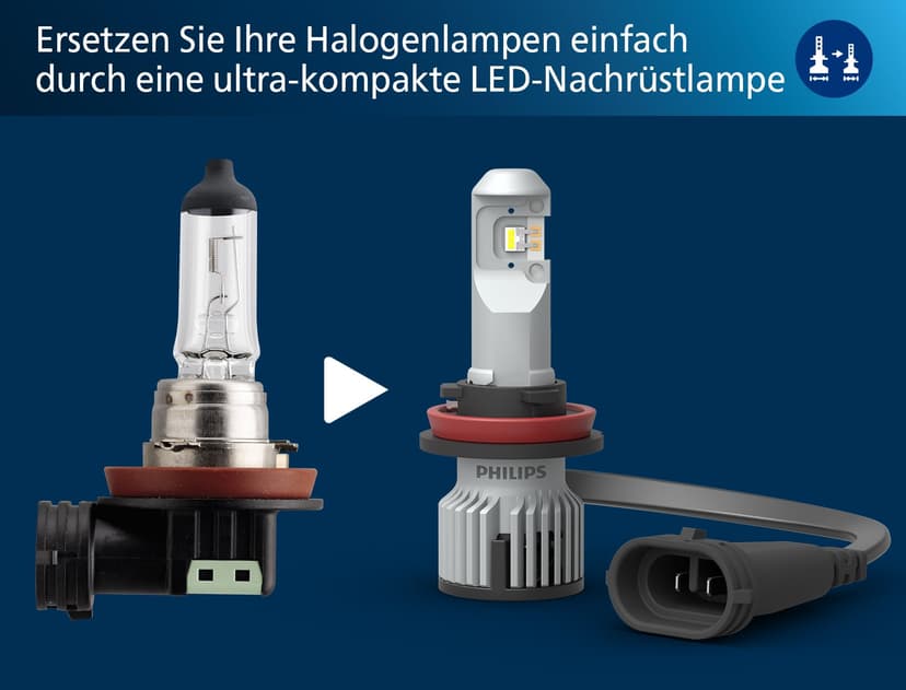 Philips LED H11 U60 Boost 12 V - 4