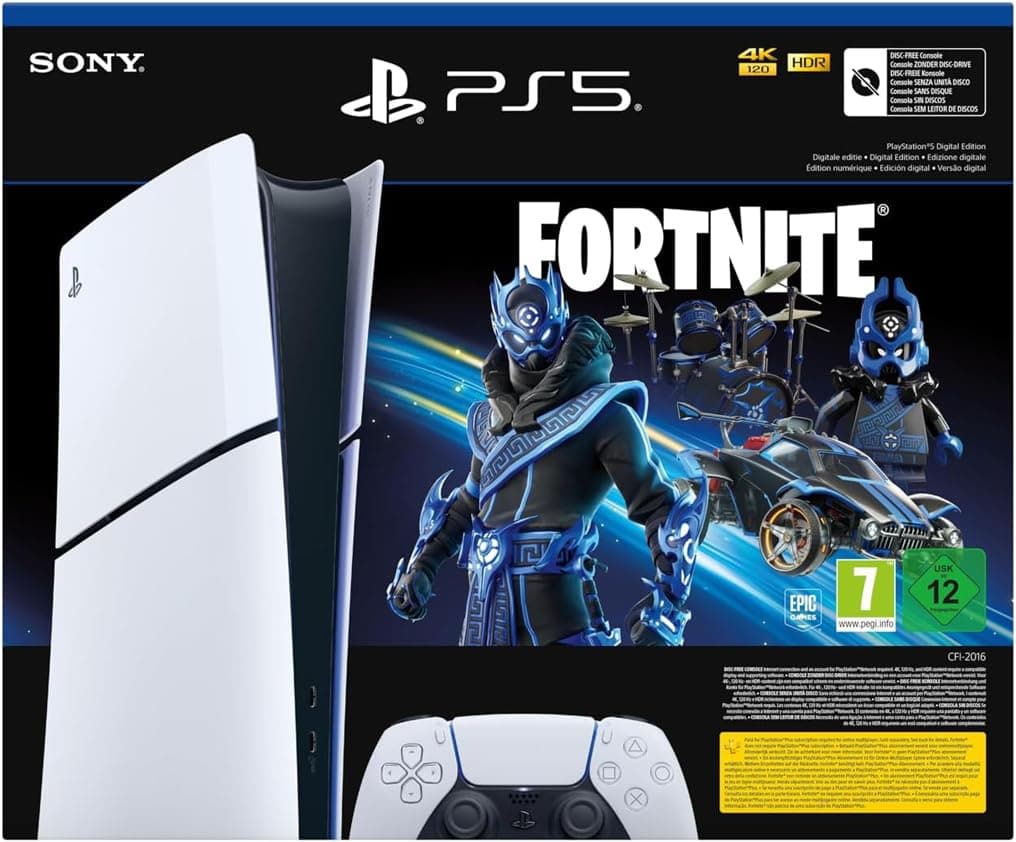 Sony, PlayStation 5 Édition Numérique, Fortnite Cobalt St…