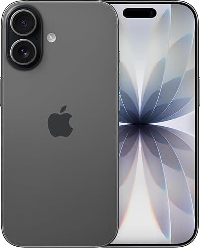 Apple iPhone 17 256GB: 6.3-inch Screen with ProMotion, A19 Chip, Center Stage Front Camera, Better Scratch Resistance, Day Life; Black
