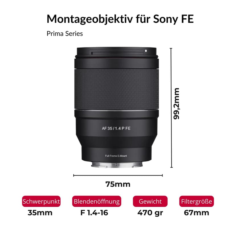 Samyang AF 35mm F1.4 P FE Sony E - 7