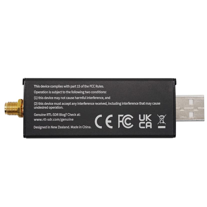 RTL-SDR Blog V3 R860 RTL2832U 1PPM TCXO SMA Software Defined Radio (Dongle Uniquement) (Noir) - 3