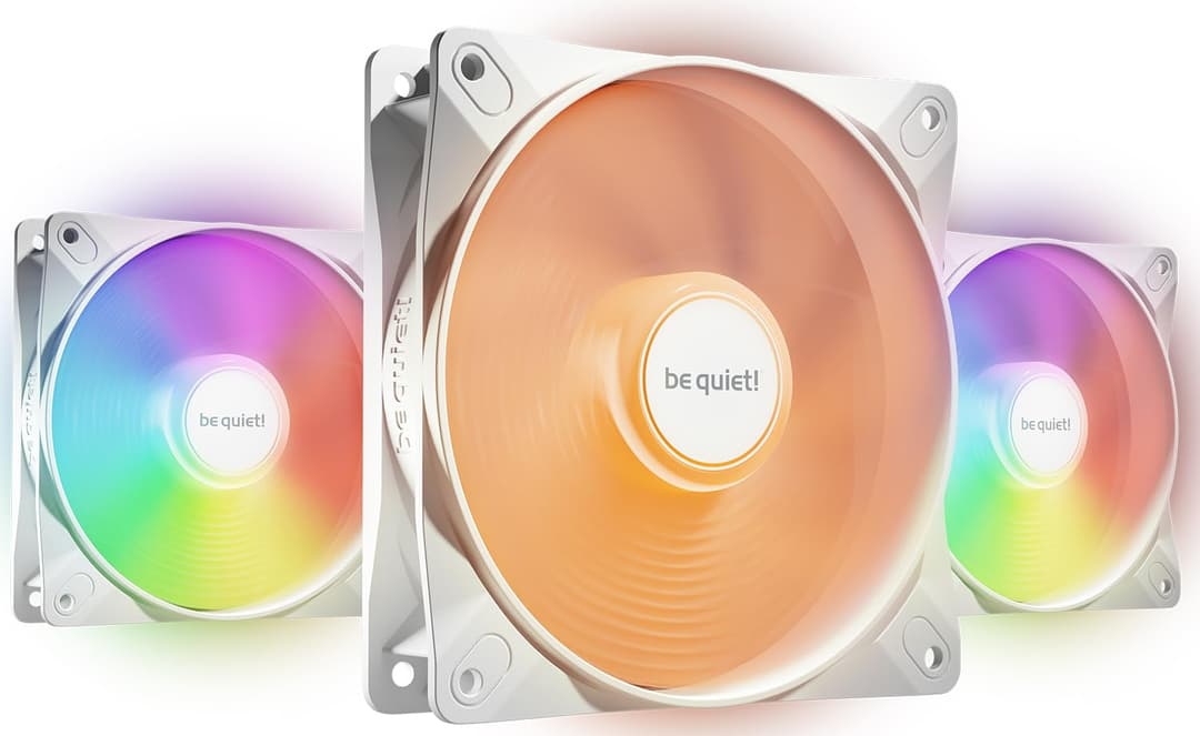 be quiet! Light Wings LX 120mm PWM White ventilateur, Pac…
