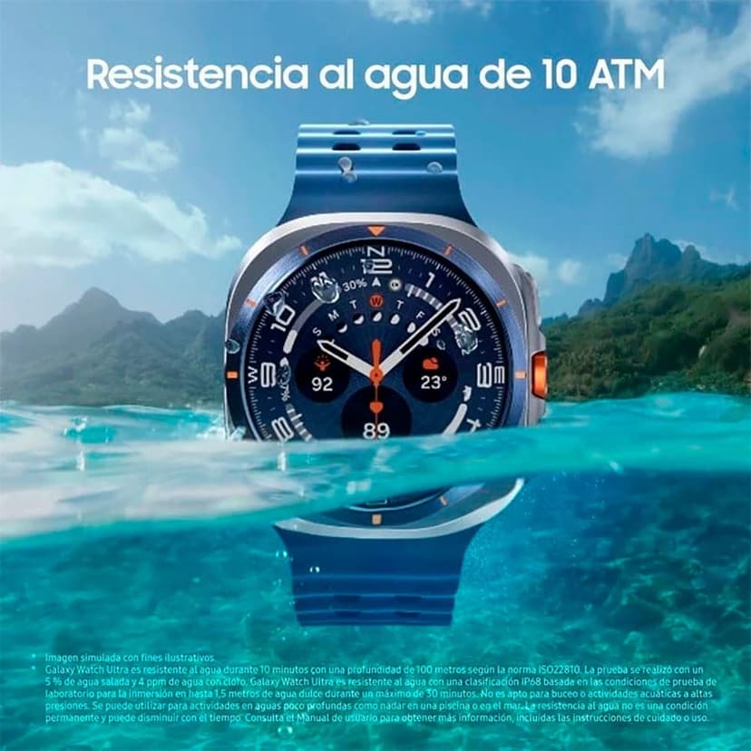 Samsung Galaxy LTE (2025) Ultra Smart Watch, taille du boîtier 47 mm, argent - 3