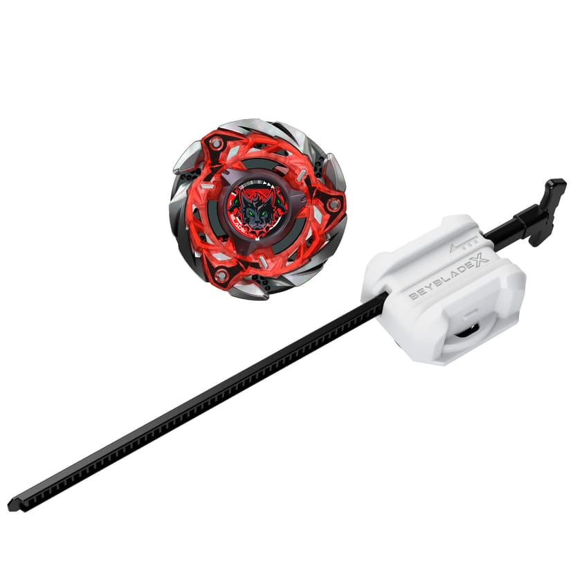 Beyblade X Starter Pack Flame Cerberus W 5-80WB CX, toupie Takara Tomy de Type Endurance avec Lanceur, toupies de compétition, dès 8 Ans - 2