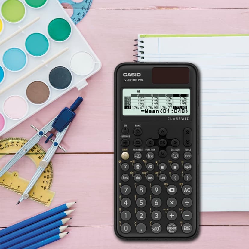 Casio FX-991DE CW ClassWiz Calculatrice Scientifique Technique, Menu en Allemand - 5