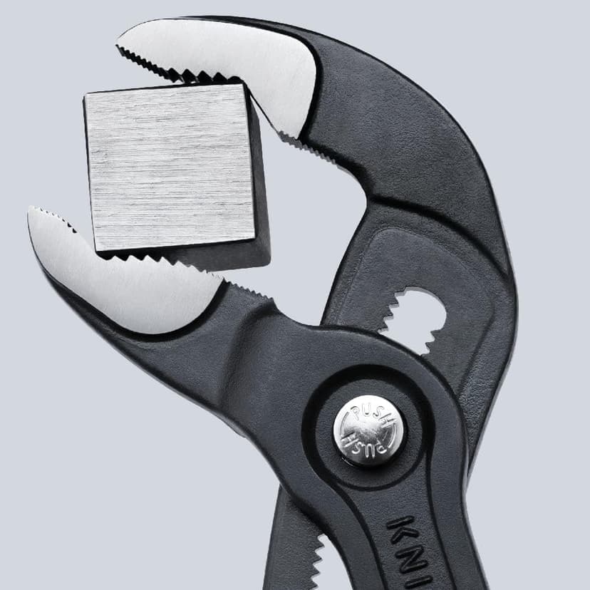 KNIPEX Cobra High-Tech Water Pump Pliers Self-Service Card with Non-Slip Plastic Coating 250 mm, 87 01 250 SB - 5