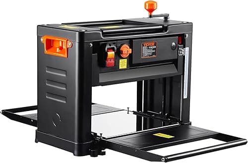 VEVOR Raboteuse à Bois 2000 W 3 Lames Raboteuse Stationna…