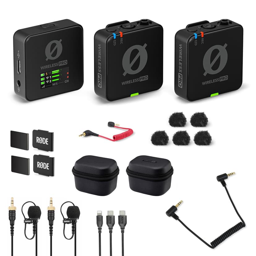 Rode Wireless Pro Kit microphone numérique sans fil 2 can… - 1