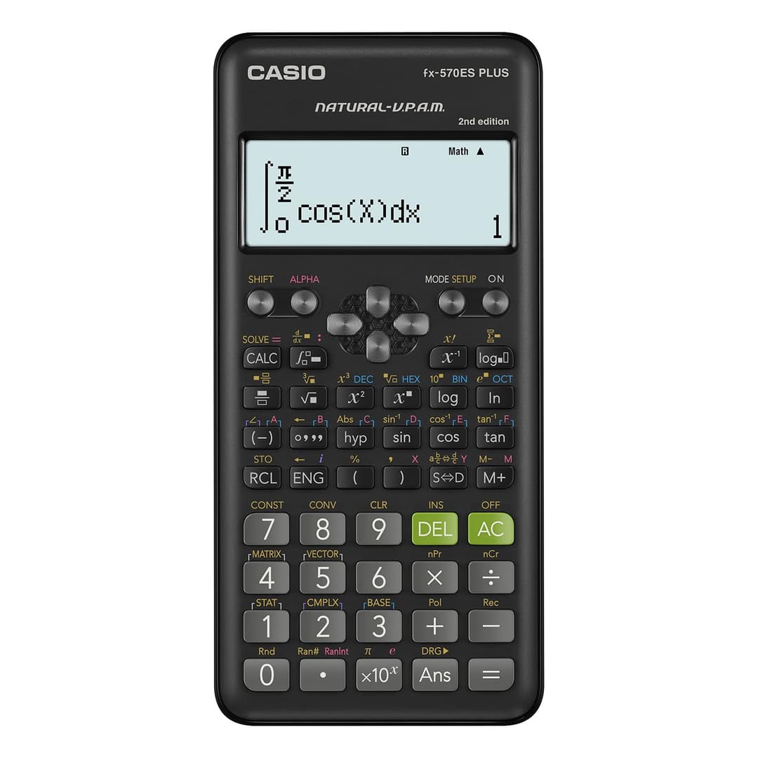 Casio Fx-570Es Plus 2 – Calculatrice scientifique avec 41…
