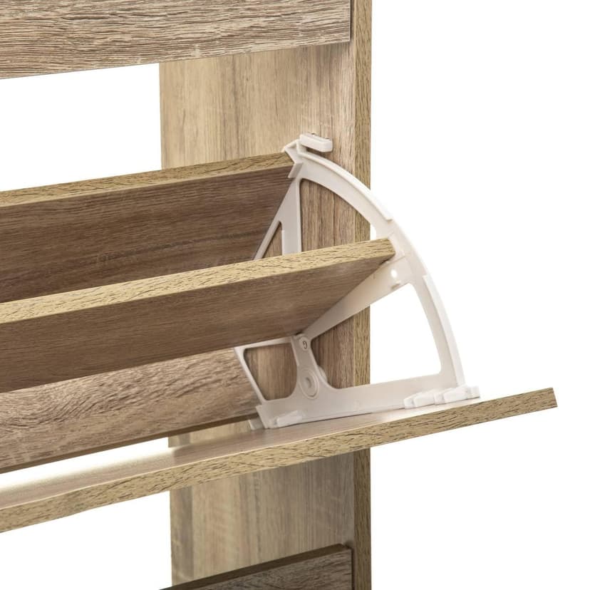 5 five simply smart 3 Drawer Shoe Storage Unit Natural Oak Effect - 5