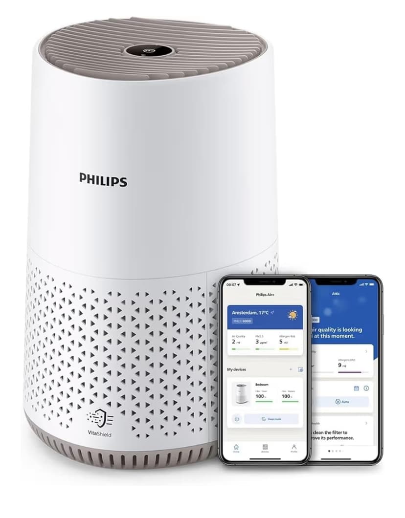Philips Air Purifier Smart 600i Series - Cleans rooms up to 44 m² - Removes 99.7% of pollen and dust - Wi-Fi connectivity - AC0650/10 - 1