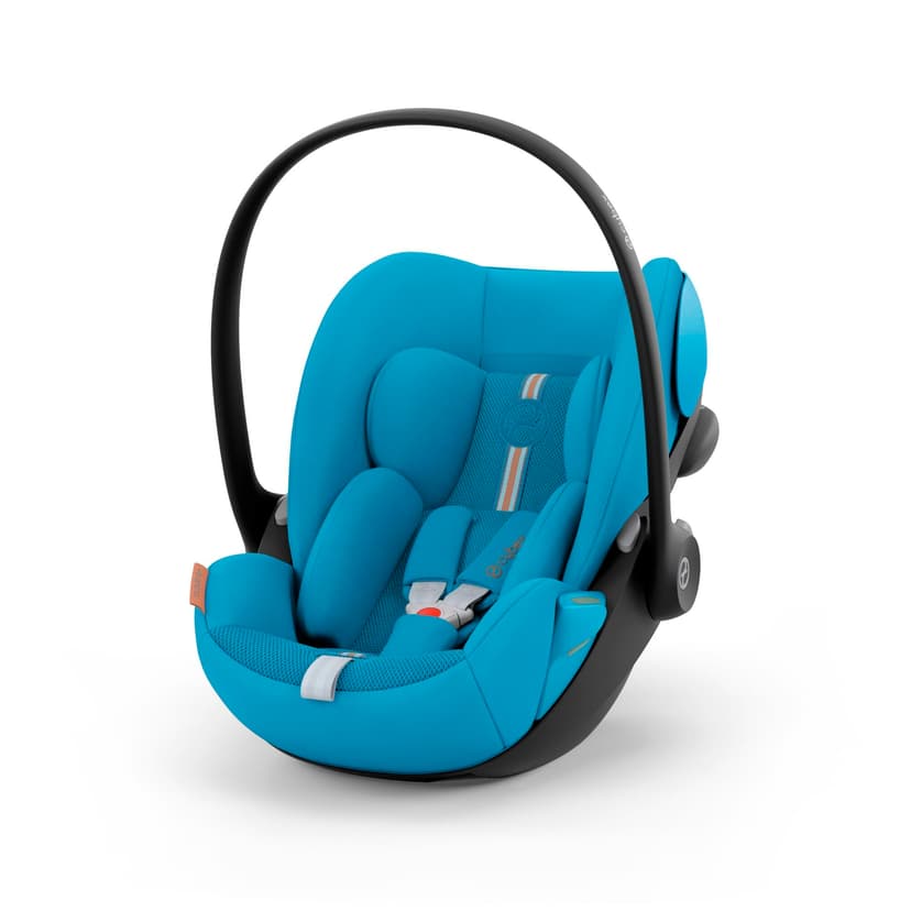 CYBEX Gold Coque Cloud G i-Size Plus, Coussin Réducteur pour Nouveau-né inclus, De la naissance à environ 24 mois, Max. 13 kg, Beach Blue - 1