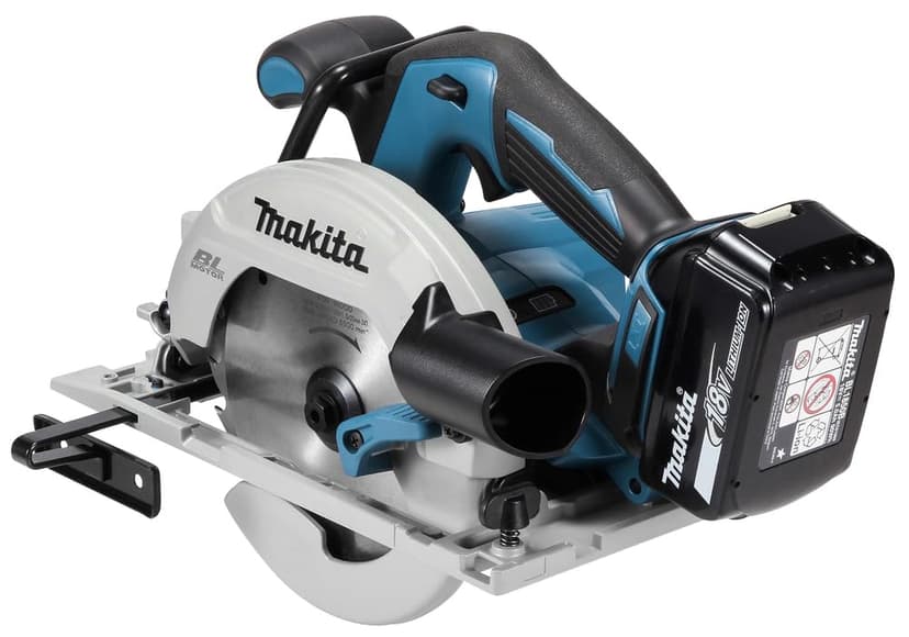Makita DHS680ZJ Scie circulaire Brushless 18 V Li-Ion Ø 165 mm + coffret Makpac Bleu - 3