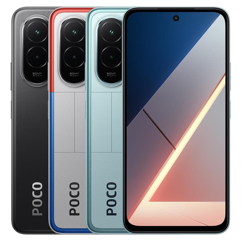 XIAOMI POCO M7 Smartphone 6+128 Go, écran FHD+ 144 Hz de 6,9 Pouces, Snapdragon 685, Double caméra AI 50 MP, 7000 mAh, Noir, (sans Chargeur Inclus) - 7