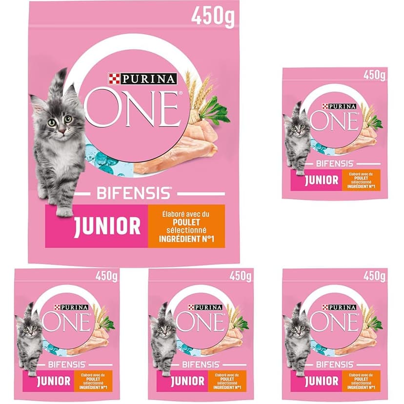 PURINA ONE Bifensis Junior | Croquettes Au Poulet pour Ch… - 1