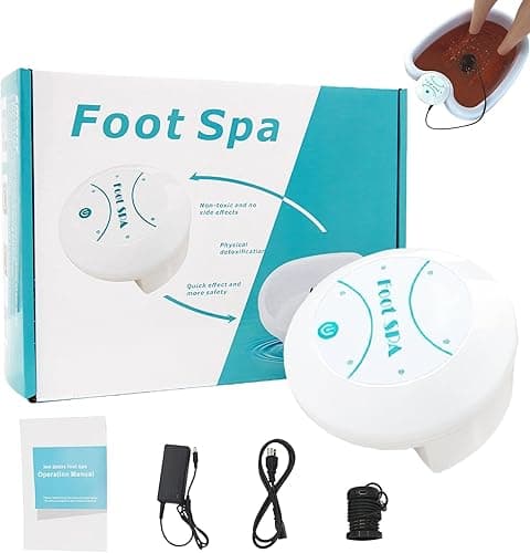 Bain De Pieds Ionique Detox, Spa Pied Électrolyse Pour Ma…