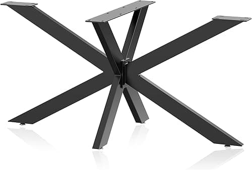 XPOtool Table Base Steel Spider Table Rack 71x78x150cm Bl…