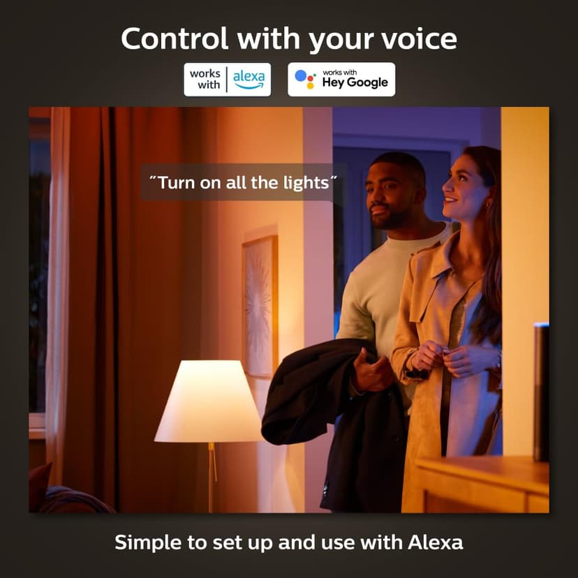 Philips Hue White and Color Ambiance Discover Outdoor LED Garden Spotlight, Outdoor Lamp with 16 million Colors Palette and Dimmable, Smart LED App Controlled - 7