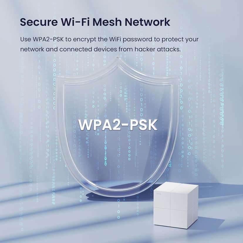 Tenda Nova MW6 Mesh WiFi System - Up to 4000 sq.ft. Whole Home Coverage, WiFi Router and Extender Replacement, Gigabit Mesh Router for Wireless Internet, Works with Alexa, Parental Controls, 2-pack - 7