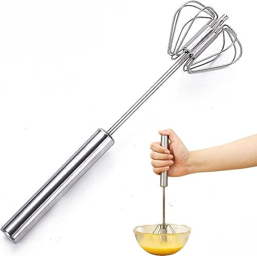 SSKHE Fouet Semi-Automatique, Manuel en Acier Inoxydable,…